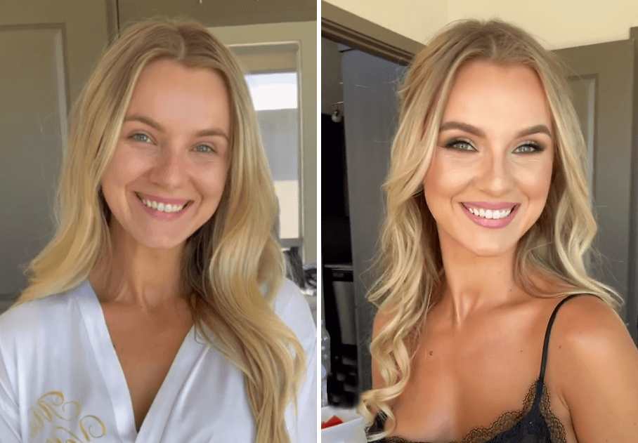 Makeup Before/ After